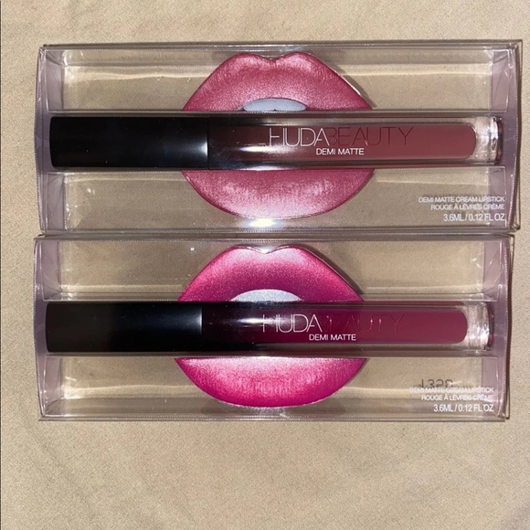 HUDA BEAUTY Other - Hura beauty Demi matte liquid lip bundle